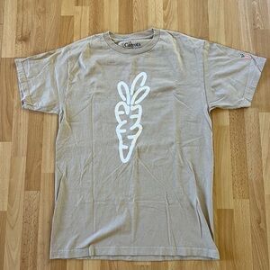 Carrots Tan Graphic T-Shirt for Men